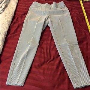 Classic Soho Blue and White Striped Pants